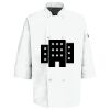 Eight Pearl Button Chef Coat with Thermometer Pocket Thumbnail