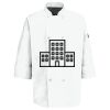 Eight Pearl Button Chef Coat with Thermometer Pocket Thumbnail