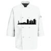 Eight Pearl Button Chef Coat with Thermometer Pocket Thumbnail