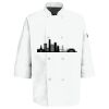Eight Pearl Button Chef Coat with Thermometer Pocket Thumbnail