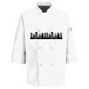 Eight Pearl Button Chef Coat with Thermometer Pocket Thumbnail