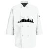 Eight Pearl Button Chef Coat with Thermometer Pocket Thumbnail