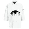 Eight Pearl Button Chef Coat with Thermometer Pocket Thumbnail