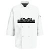 Eight Pearl Button Chef Coat with Thermometer Pocket Thumbnail