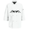Eight Pearl Button Chef Coat with Thermometer Pocket Thumbnail