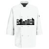 Eight Pearl Button Chef Coat with Thermometer Pocket Thumbnail