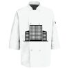 Eight Pearl Button Chef Coat with Thermometer Pocket Thumbnail