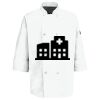 Eight Pearl Button Chef Coat with Thermometer Pocket Thumbnail