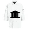 Eight Pearl Button Chef Coat with Thermometer Pocket Thumbnail