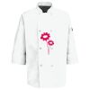 Eight Pearl Button Chef Coat with Thermometer Pocket Thumbnail