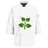 Eight Pearl Button Chef Coat with Thermometer Pocket Thumbnail