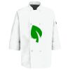 Eight Pearl Button Chef Coat with Thermometer Pocket Thumbnail