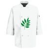 Eight Pearl Button Chef Coat with Thermometer Pocket Thumbnail