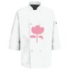 Eight Pearl Button Chef Coat with Thermometer Pocket Thumbnail