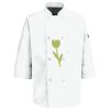 Eight Pearl Button Chef Coat with Thermometer Pocket Thumbnail