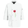 Eight Pearl Button Chef Coat with Thermometer Pocket Thumbnail