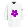 Eight Pearl Button Chef Coat with Thermometer Pocket Thumbnail