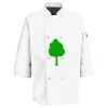 Eight Pearl Button Chef Coat with Thermometer Pocket Thumbnail