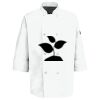 Eight Pearl Button Chef Coat with Thermometer Pocket Thumbnail