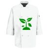 Eight Pearl Button Chef Coat with Thermometer Pocket Thumbnail