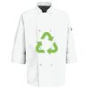 Eight Pearl Button Chef Coat with Thermometer Pocket Thumbnail