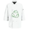 Eight Pearl Button Chef Coat with Thermometer Pocket Thumbnail