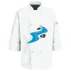 Eight Pearl Button Chef Coat with Thermometer Pocket Thumbnail