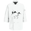 Eight Pearl Button Chef Coat with Thermometer Pocket Thumbnail