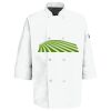 Eight Pearl Button Chef Coat with Thermometer Pocket Thumbnail