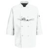 Eight Pearl Button Chef Coat with Thermometer Pocket Thumbnail