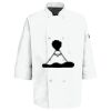 Eight Pearl Button Chef Coat with Thermometer Pocket Thumbnail