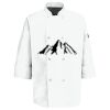 Eight Pearl Button Chef Coat with Thermometer Pocket Thumbnail