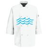 Eight Pearl Button Chef Coat with Thermometer Pocket Thumbnail