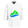 Eight Pearl Button Chef Coat with Thermometer Pocket Thumbnail