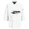 Eight Pearl Button Chef Coat with Thermometer Pocket Thumbnail