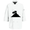 Eight Pearl Button Chef Coat with Thermometer Pocket Thumbnail
