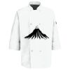 Eight Pearl Button Chef Coat with Thermometer Pocket Thumbnail