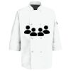 Eight Pearl Button Chef Coat with Thermometer Pocket Thumbnail