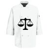Eight Pearl Button Chef Coat with Thermometer Pocket Thumbnail