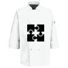 Eight Pearl Button Chef Coat with Thermometer Pocket Thumbnail