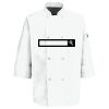 Eight Pearl Button Chef Coat with Thermometer Pocket Thumbnail
