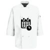 Eight Pearl Button Chef Coat with Thermometer Pocket Thumbnail
