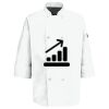 Eight Pearl Button Chef Coat with Thermometer Pocket Thumbnail
