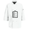 Eight Pearl Button Chef Coat with Thermometer Pocket Thumbnail