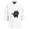 Eight Pearl Button Chef Coat with Thermometer Pocket Thumbnail