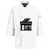 Eight Pearl Button Chef Coat with Thermometer Pocket Thumbnail