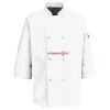Eight Pearl Button Chef Coat with Thermometer Pocket Thumbnail