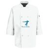 Eight Pearl Button Chef Coat with Thermometer Pocket Thumbnail