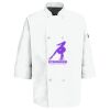 Eight Pearl Button Chef Coat with Thermometer Pocket Thumbnail