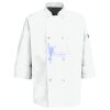 Eight Pearl Button Chef Coat with Thermometer Pocket Thumbnail